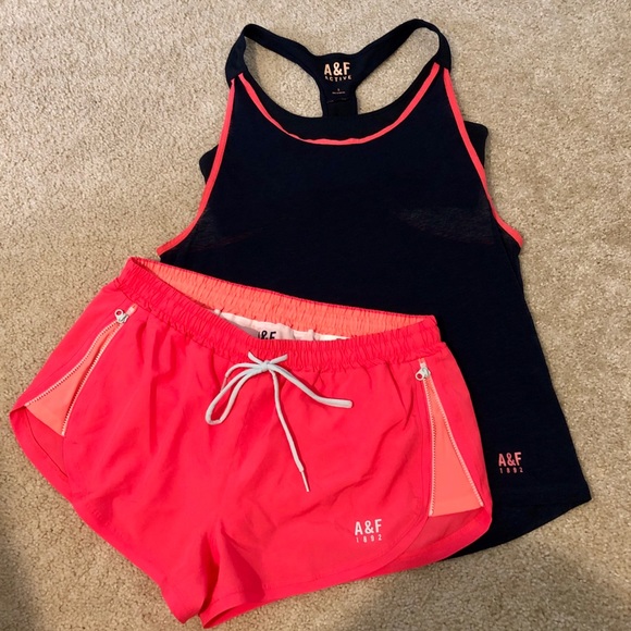 Abercrombie & Fitch Other - Abercrombie & Fitch Active tank and shorts Abercrombie & Fitch Other - Abercrombie & Fitch Active tank and shorts
